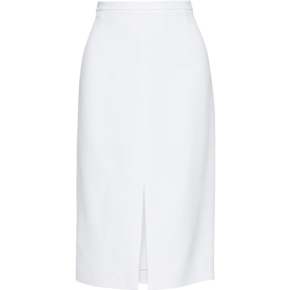 MICHAEL KORS 2-piece Puff Shoulder Ruffled Peplum Blazer & Pencil Skirt Set - Picture 4 of 14